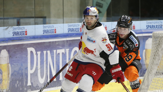 Moser Medical Graz 99ers vs. EC Red Bull Salzburg; EBEL Regular Season; Merkur Arena, Graz; 18.01.2019; ©Werner Krainbucher, Puckfans.at