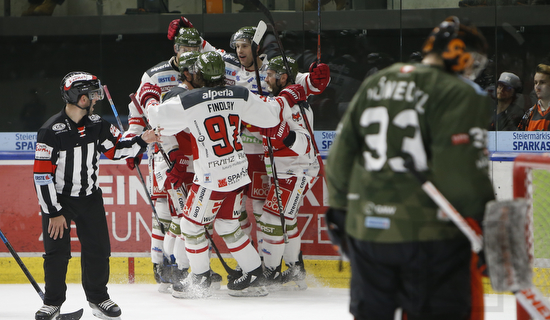 Moser Medical Graz 99ers vs. HCB Südtirol Alperia; EBEL Regular Season; Merkur Arena, Graz; 20.01.2019; ©Werner Krainbucher, Puckfans.at