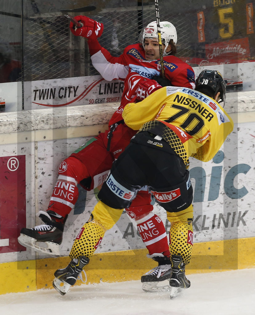 spusu Vienna Capitals vs. EC KAC; Finale; EBEL; Erste Bank Arena; Wien; 14.04.2019; © Werner Krainbucher