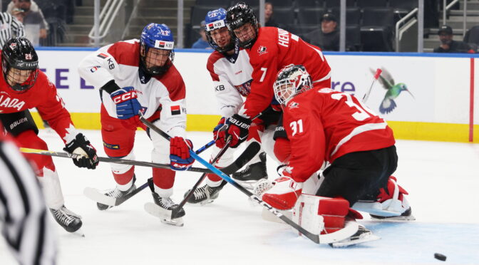 Photo Gallery Hlinka Gretzky Cup Pre-Game CZE : CAN 6:0