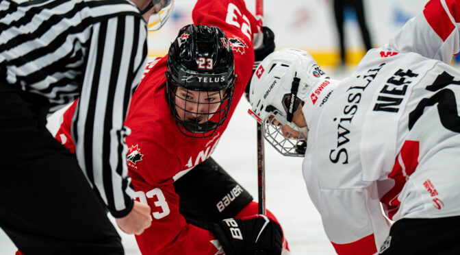 Photo Gallery Hlinka Gretzky Cup Game 3 SUI : CAN 3:7
