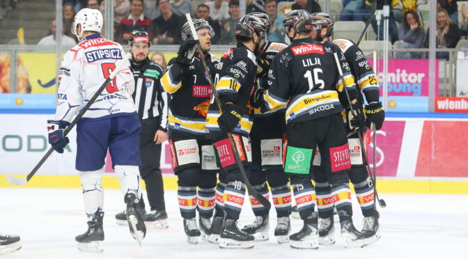 Die Vienna Capitals gewinnen ihren Home-Opener